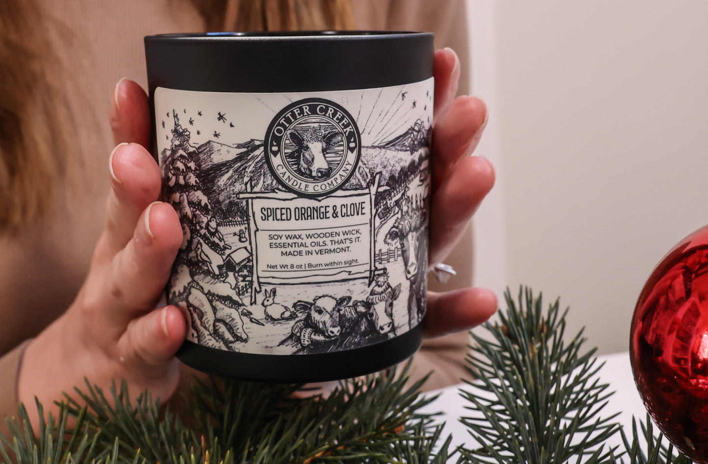 Spiced Orange and Clove Soy Candle 9 oz SOLD OUT!